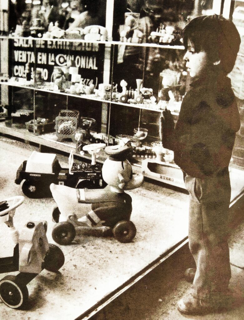 Juguetería La Colonial en Guadalajara vitrina