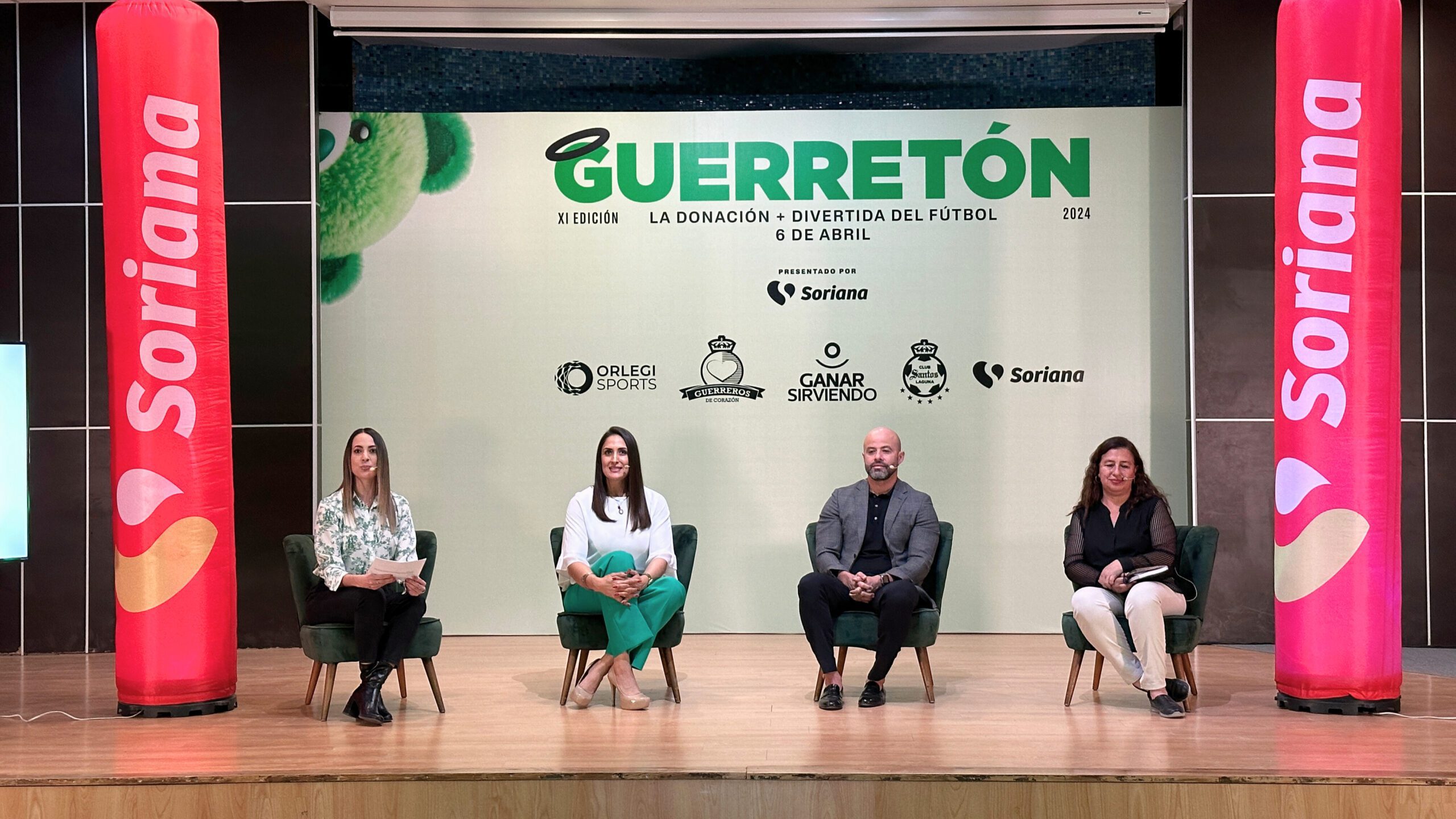 Se llevó a cabo la presentación de la onceava edición de Guerretón, la donación más divertida del futbol.