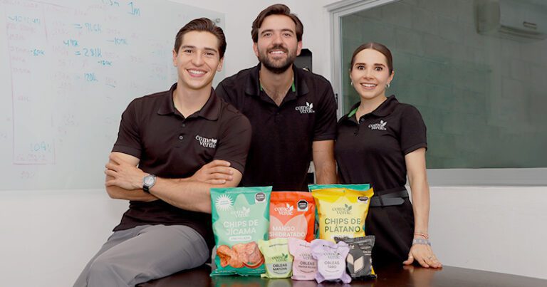 Come verde botanas saludables