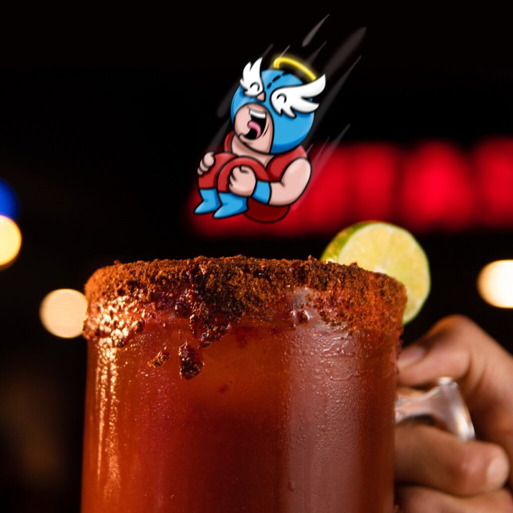 michelada de cerveza de santas alitas