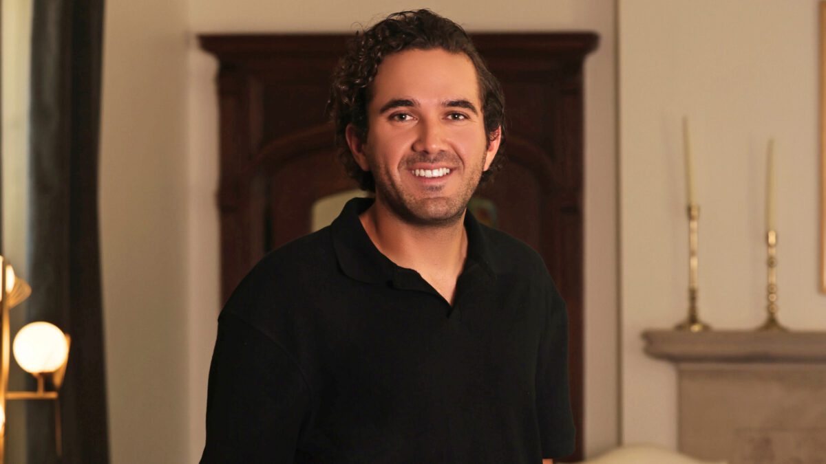 Padelista y emprendedor Benjamín Reynoso.