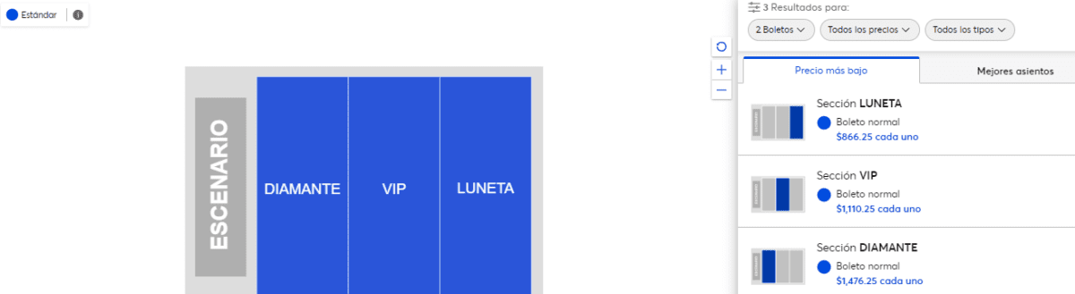 Precio de boletos LAGOS en Guadalajara 2024