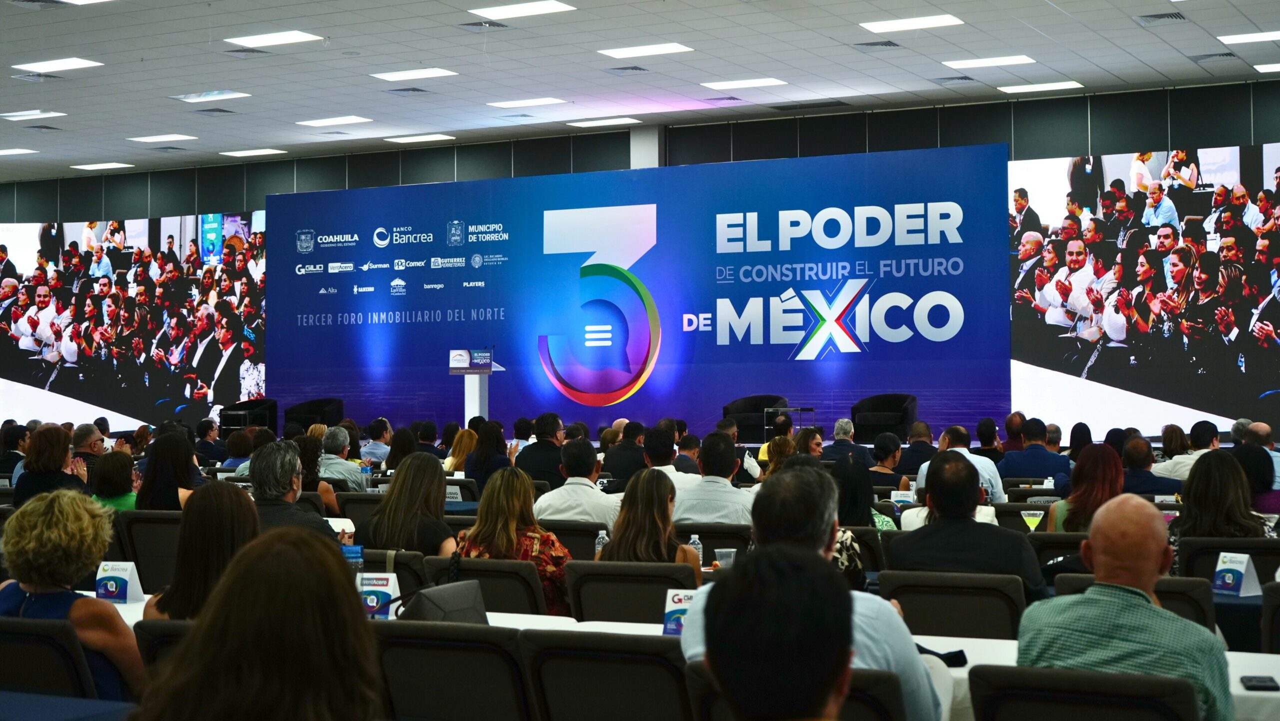 Tras dos días de actividades, este viernes concluyó el Tercer Foro Inmobiliario del Norte, organizado por CANADEVI Laguna.