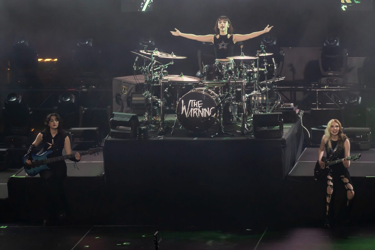 la banda The Warning tendrá show en Guadalajara en 2025