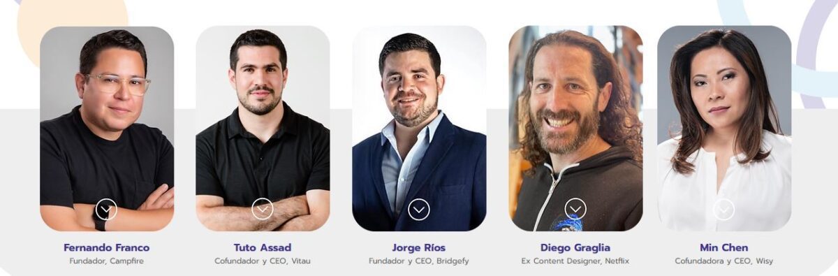 expertos y metorías del Curso Jeei by REDi 2024 Jalisco