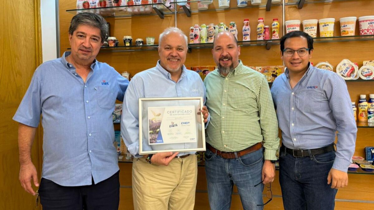 Grupo Lala recibió el Certificado de Sustentabilidad 2024, por parte de RDC Environment, gracias a su distribución sostenible durante 2023.