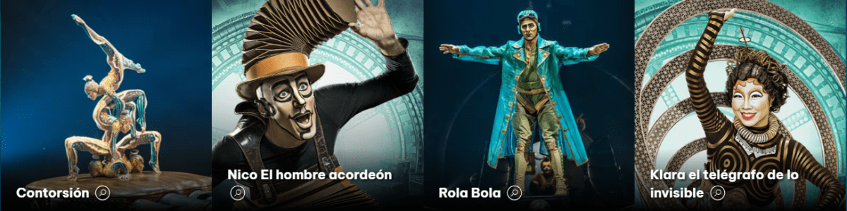 show KURIOS Cirque du Soleil en Guadalajara 2024 en Plaza Patria