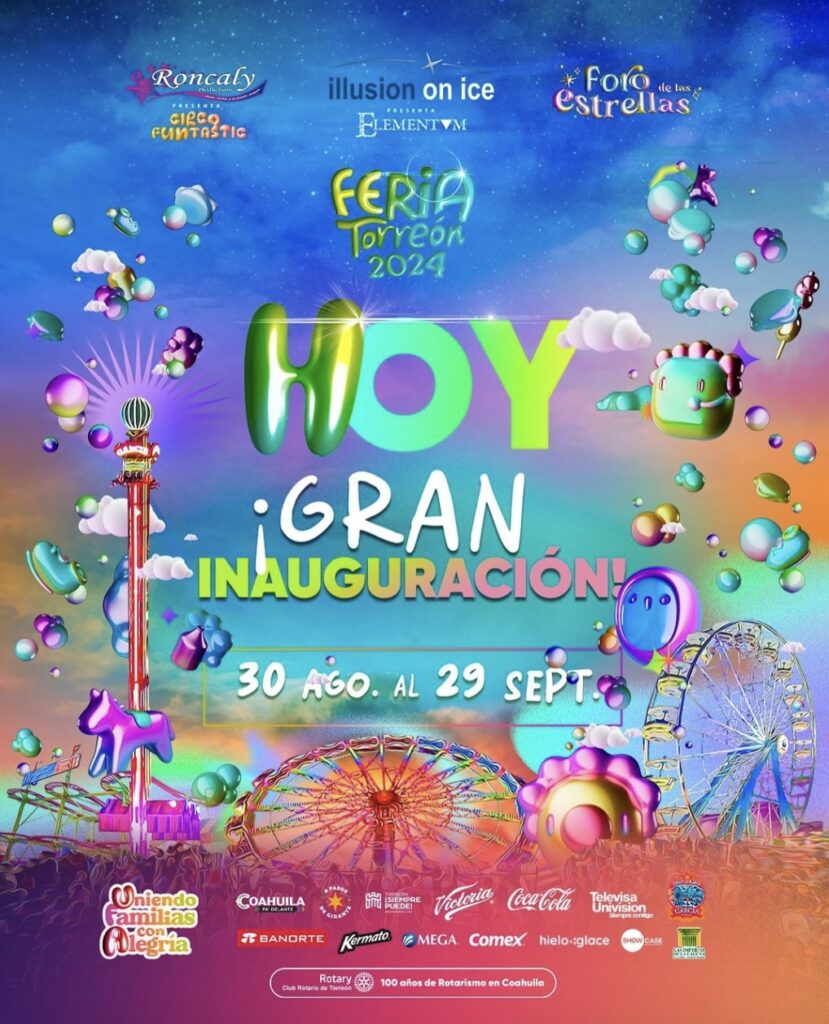 Hoy es la inauguración de la Feria de Torreón 2024: Aquí todo lo que debes saber