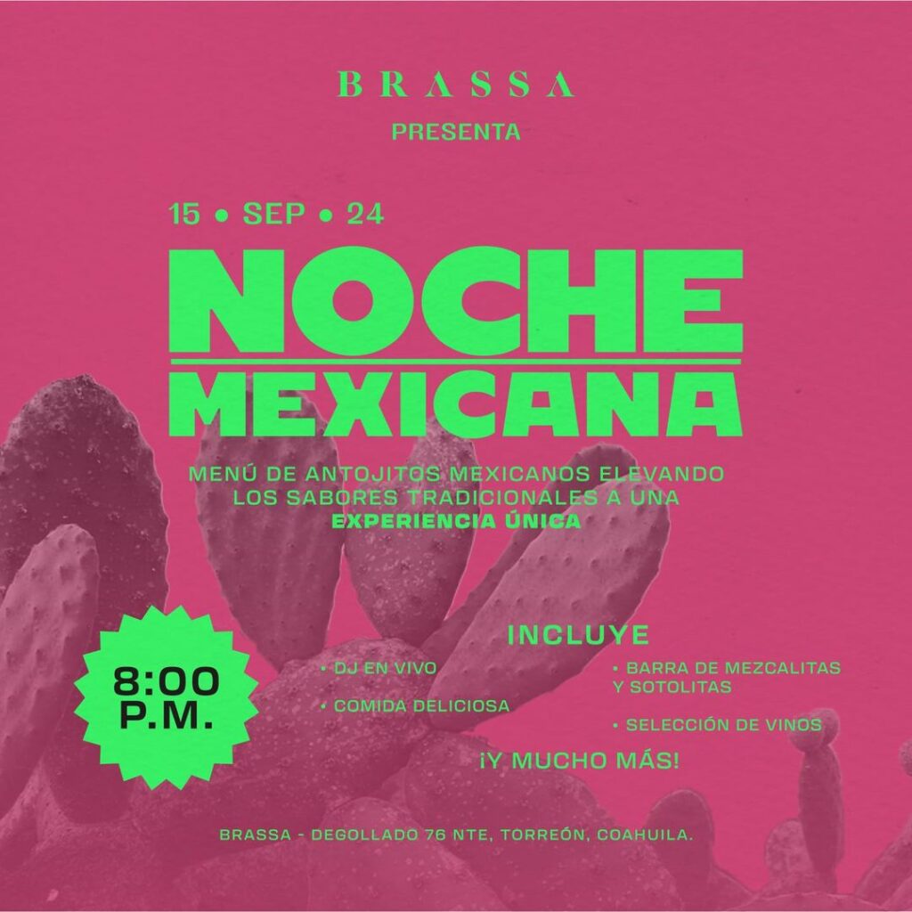 Noche mexicana Brassa