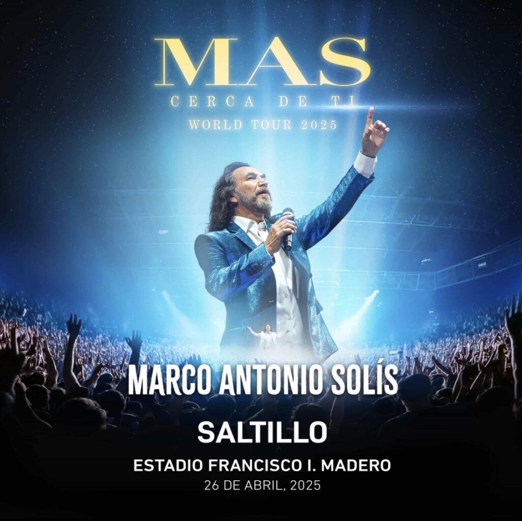 ¿Qué hacer en Saltillo? Marco Antonio Solís 'El Buki' dará un concierto en la ciudad