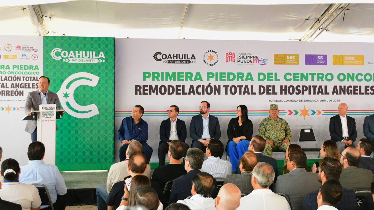 El mandatario coahuilense resaltó las ventajas del estado en materia de seguridad e inversiones.