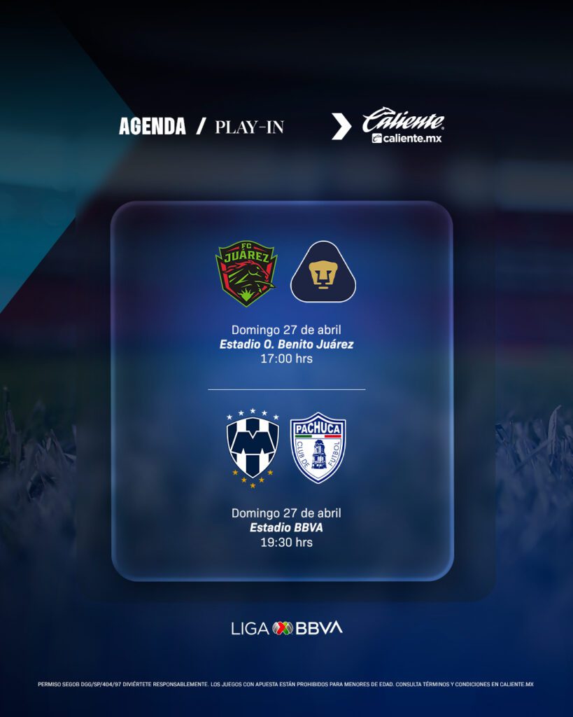 Liga MX confirma horarios del Play-In