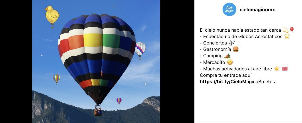 ¿No sabes qué hacer en Monterrey el fin de semana? ¡Ve al Festival Cielo Mágico!