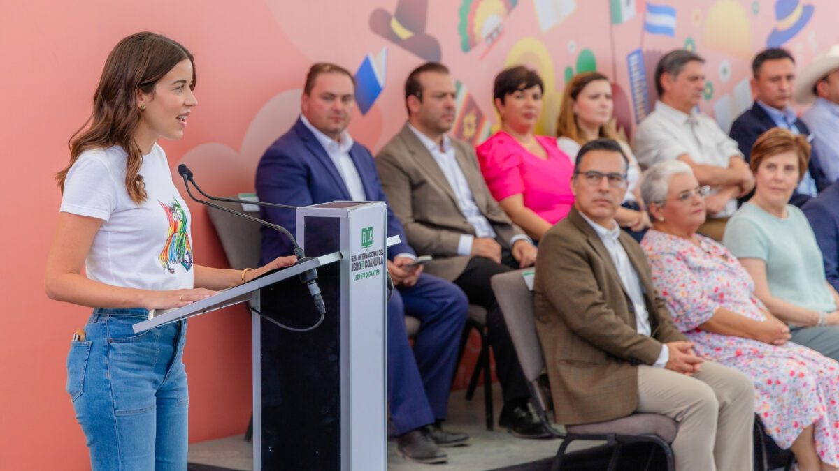 Inauguración de la FIL Coahuila en Torreón, cuya sede fue el Centro de Convenciones.