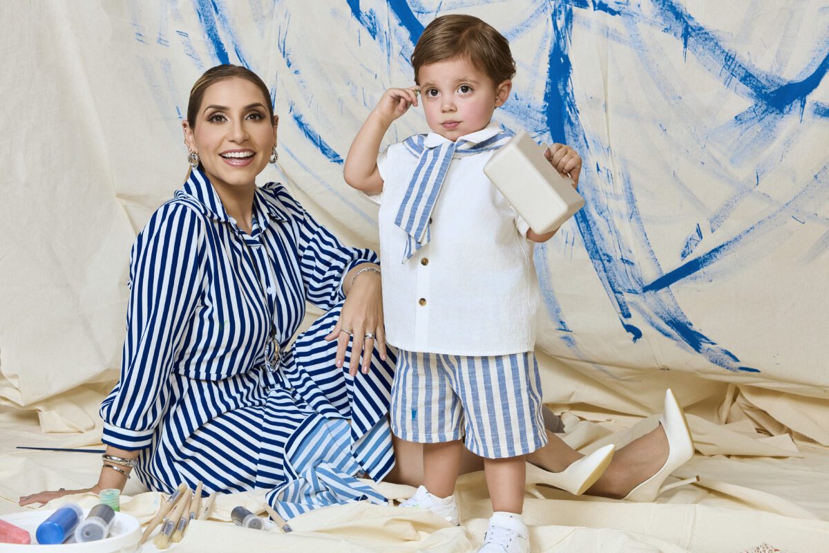 Con diseños cómodos y versátiles, Jimena Longoria celebra el vínculo madre e hijo en una colección única