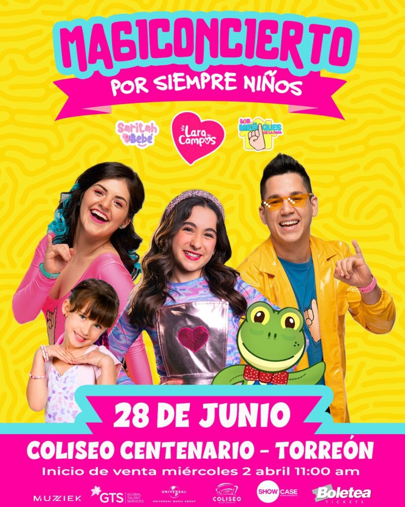 ¿No sabes qué hacer el fin de semana en Torreón? ¡Acude al Magiconcierto en Coliseo Centenario!