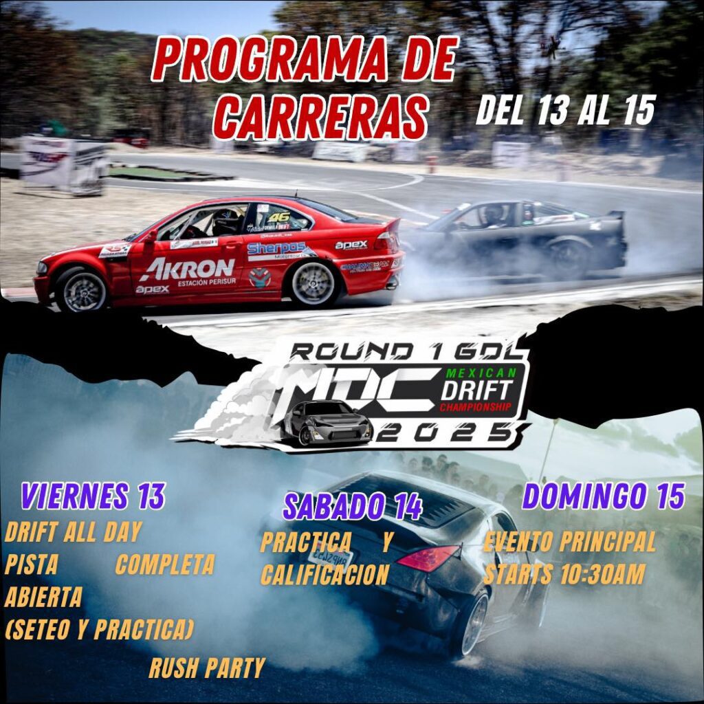 ¿No sabes cómo festejar el Día del Padre 2025 en Guadalajara? ¡Las carreras son un opción!