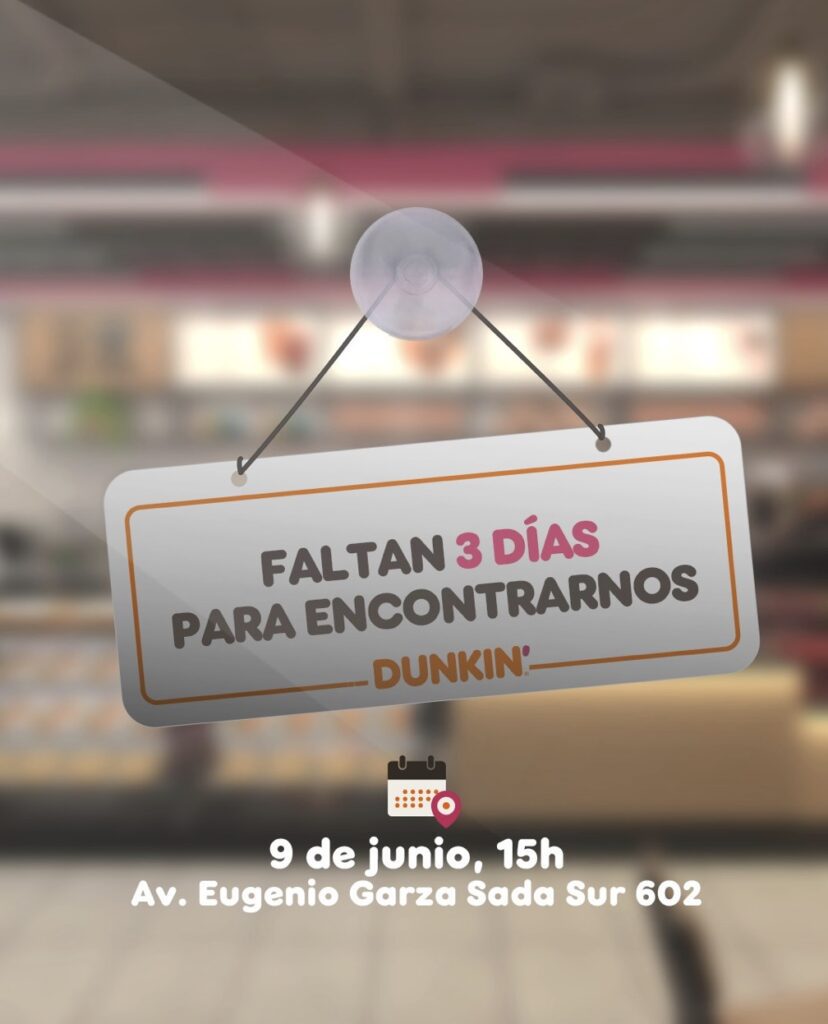 Dunkin’ Monterrey: Conoce todo sobre la apertura con premios, café gratis y más