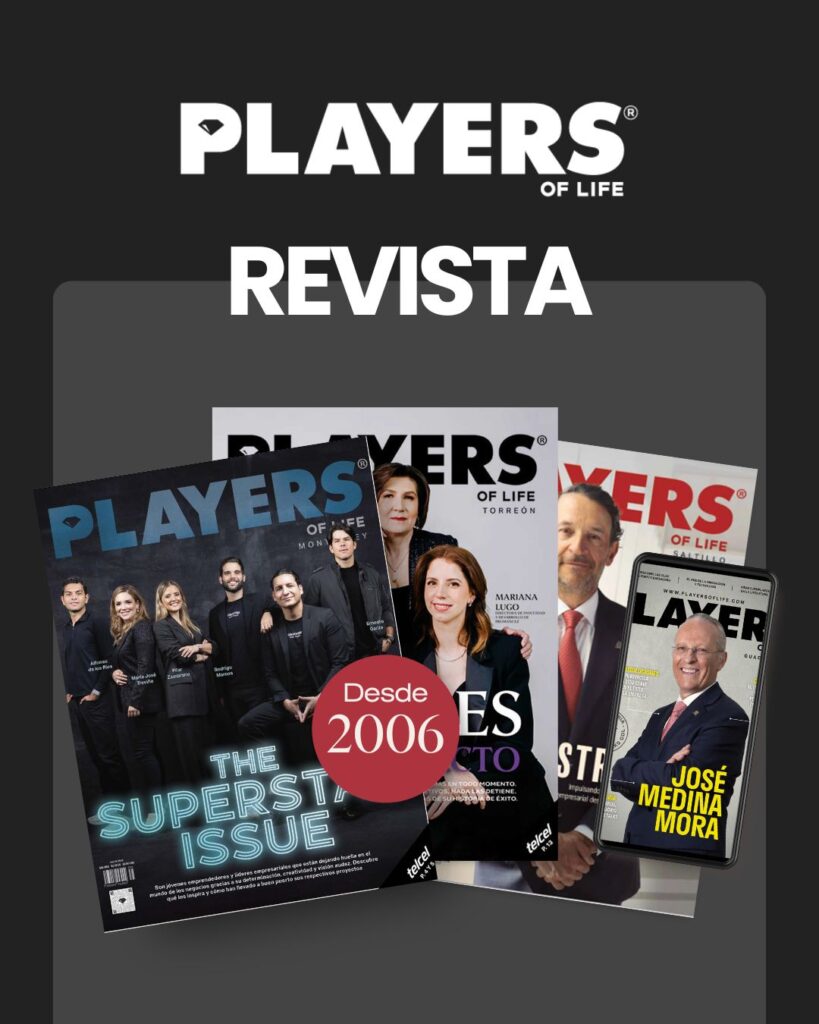 revistas PLAYERS con presencia en Monterrey, Guadalajara, Torreón y Saltillo