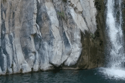 La Cascada El Salto en Arteaga, Coahuila