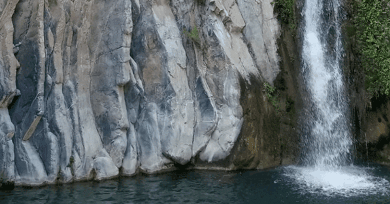 La Cascada El Salto en Arteaga, Coahuila