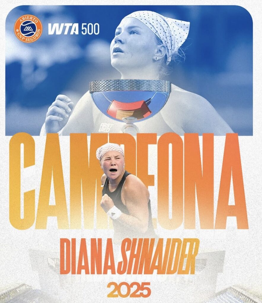 Tras el Abierto GNP y victoria de Diana Shnaider, Monterrey recibirá la Billie Jean King Cup 2025