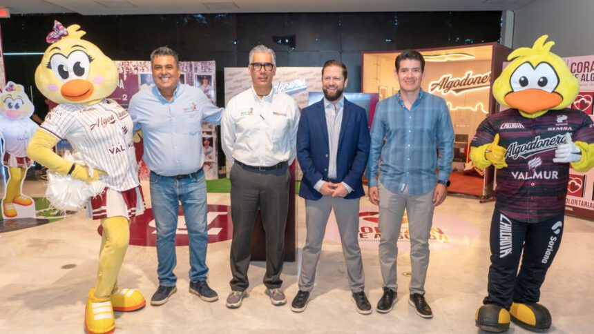 Apertura de la exposición sobre la historia de Algodoneros Unión Laguna.