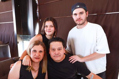 Daniela, Roberto, Iliana y Roberto.