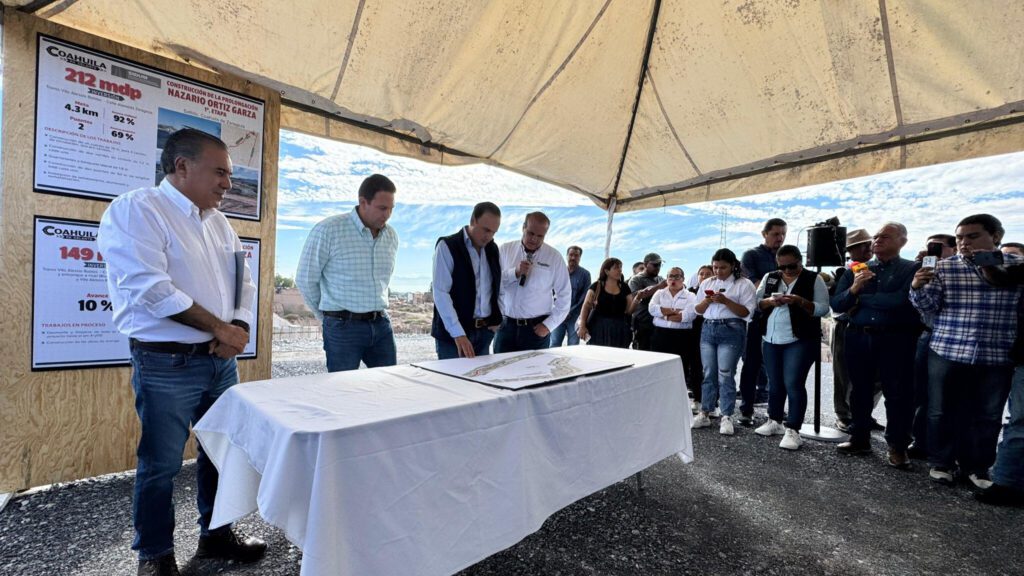 Manolo Jiménez revela nuevo plan de infraestructura para Coahuila con inversión histórica