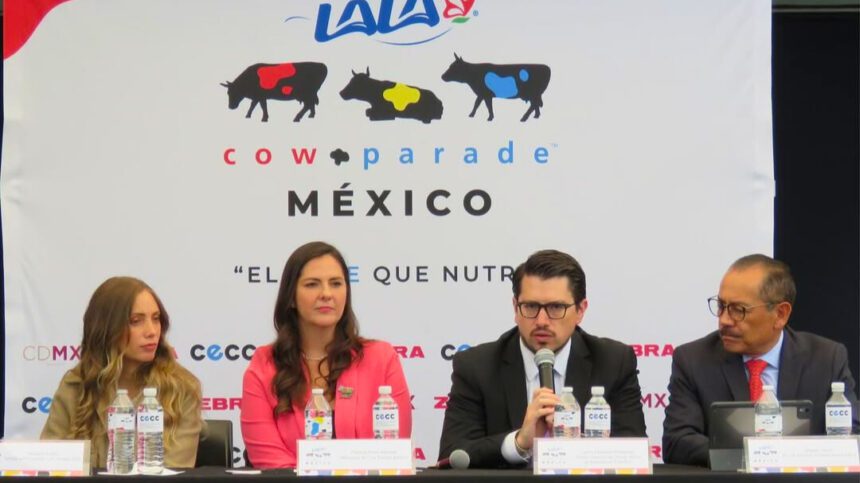El CowParade CDMX Lala 2025 tendrá lugar del 20 de julio al 22 de agosto próximos.