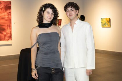 Inés Bárcena y Mauricio Villarreal