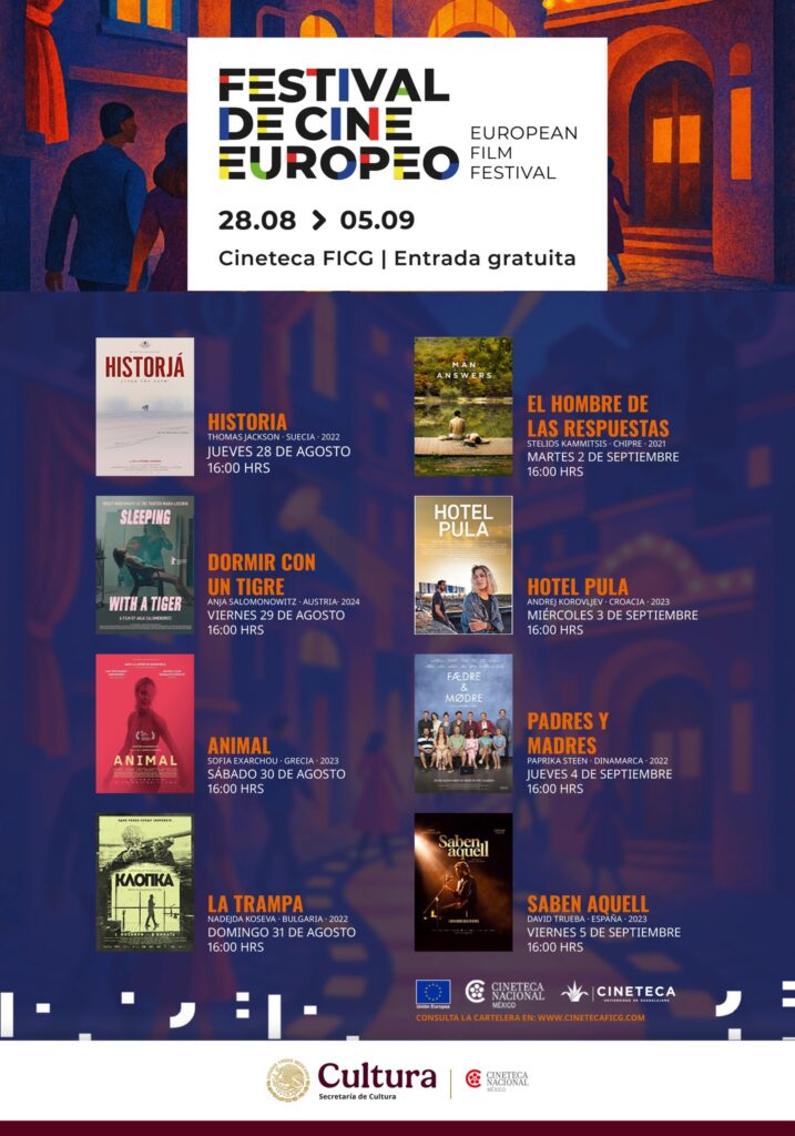 Vive el Festival de Cine Europeo 2025 en Guadalajara: Lista de proyecciones GRATIS