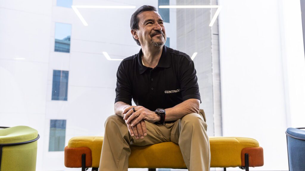 René Torres, creador de CONTPAQi. Fotos por Héctor Boix