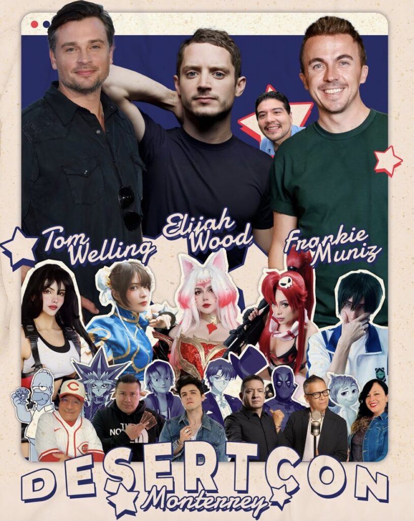 DesertCon Monterrey 2025: invitados internacionales y experiencias única