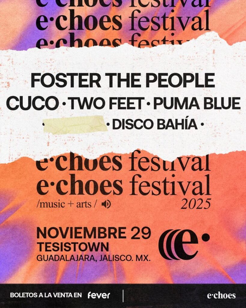 Echoes regresa a Guadalajara: cartel completo y boletos para el festival indie del año