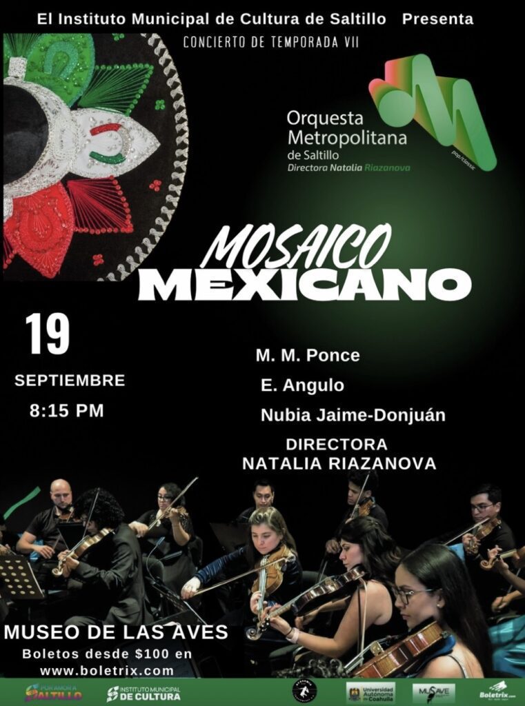 Qué hacer en Saltillo en septiembre 2025: No te pierdas el Mosaico Mexicano