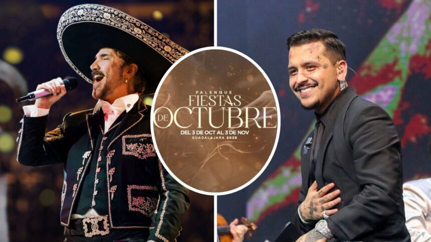 Fiestas de Octubre 2025: Todos los artistas y precios del Palenque en Guadalajara