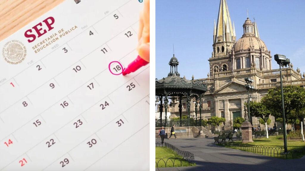 Calendario escolar SEP 2025-2026 para el estado de Jalisco