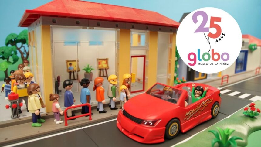 Globo Museo de la Niñez presenta expo de Playmobil