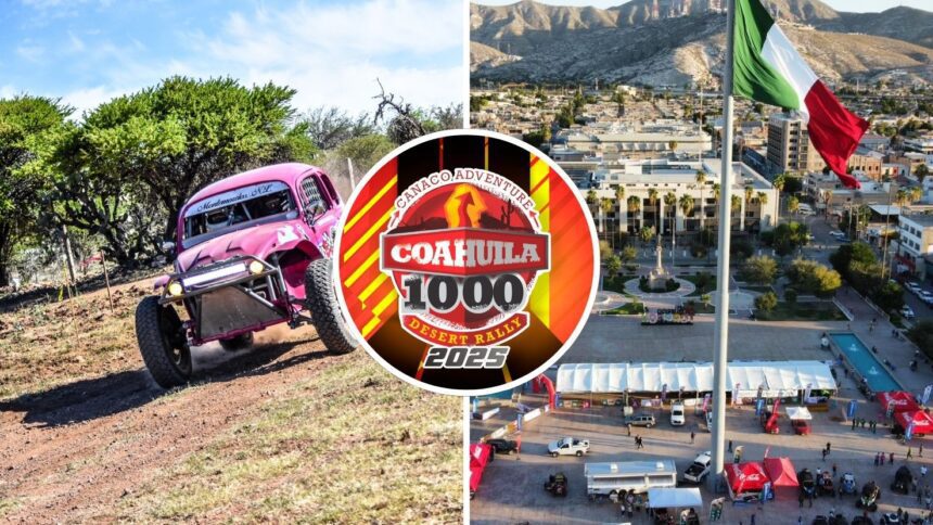 Esta es la ruta del Coahuila 1000 2025, el rally más esperado del norte