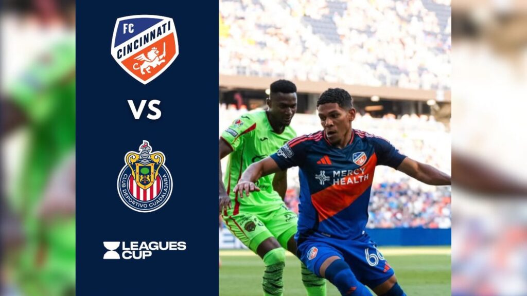 Dónde ver Cincinnati vs Chivas hoy 7 de agosto: Horario y transmisión en vivo