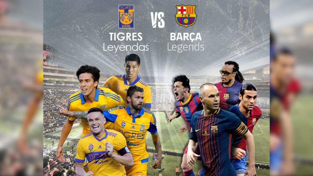 Tigres vs Barcelona Leyendas: Boletos, fecha y qué esperar
