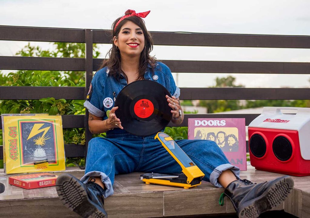 Gabriela combina el ritual de la parrilla con sus otras pasiones