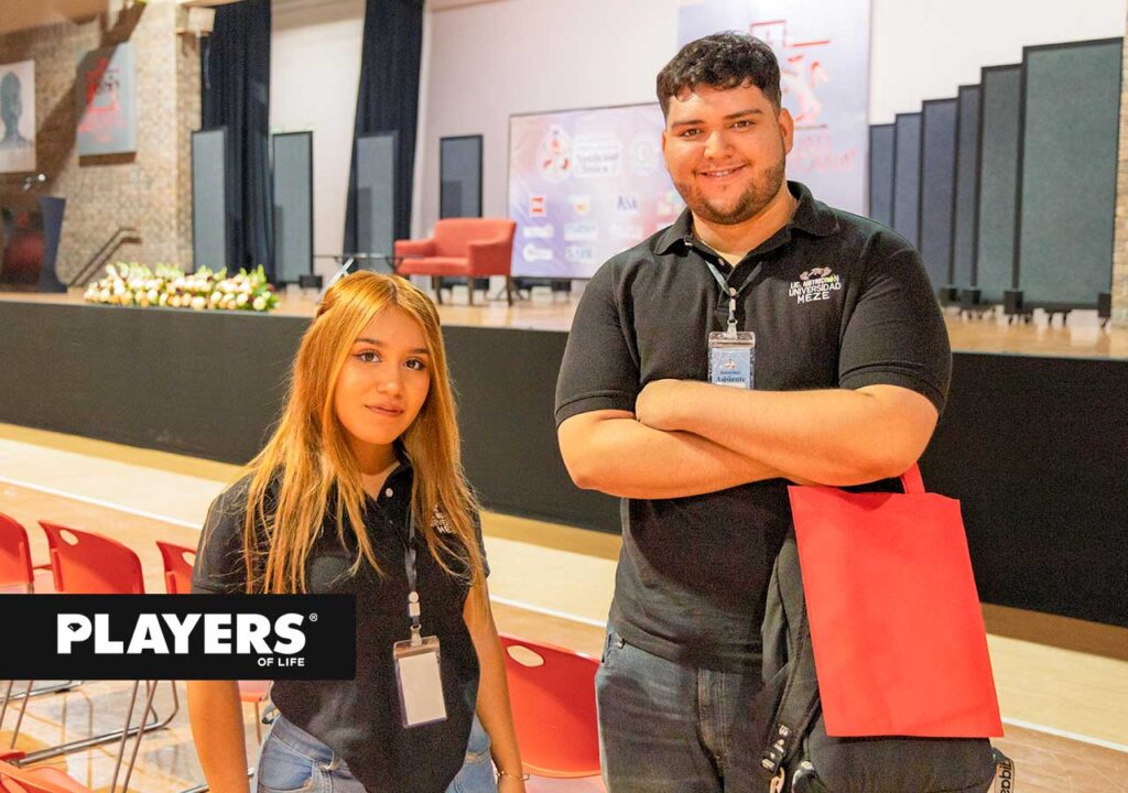 Melissa Saucedo y Gabriel Cáceres