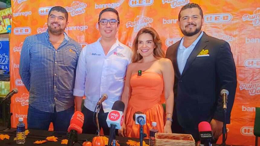 En conferencia de prensa, se anunciaron todos los detalles del festival Pumpkin Dash Town en Torreón.