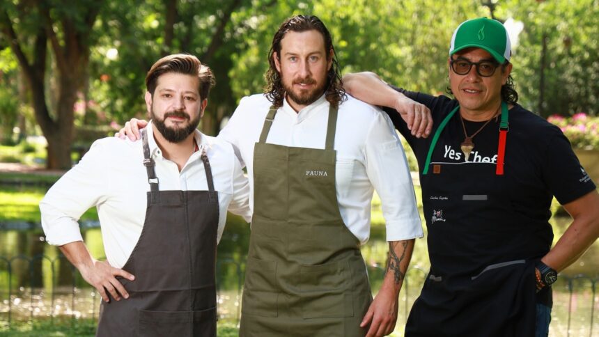 Rodrigo Rivera-Río, David Castro Hussong y Carlos Gaytán.