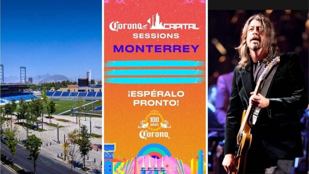 Foo Fighters encabezan Corona Capital Sessions Monterrey