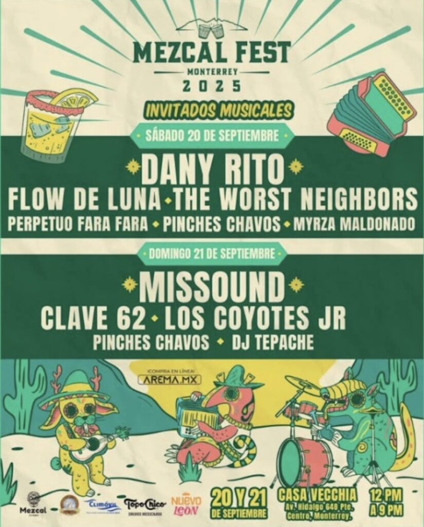 Monterrey se llena de tradición: llega el Mezcal Fest 2025 con más de 30 casas mezcaleras