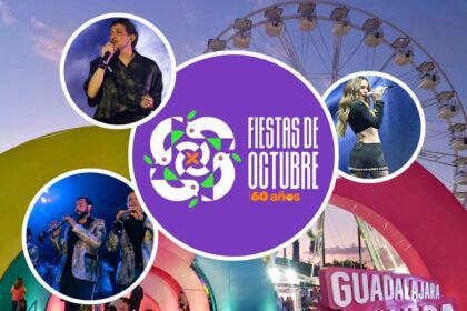 Todo sobre los conciertos gratuitos de las Fiestas de Octubre Guadalajara 2025