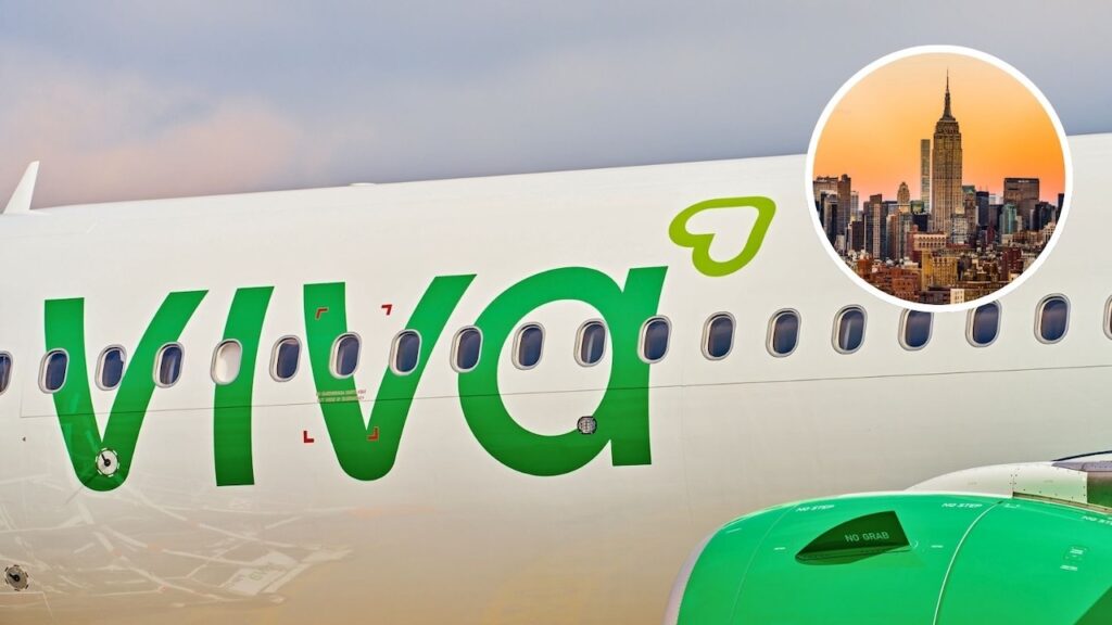 De Monterrey a Nueva York sin escalas: llega la nueva ruta de Viva Aerobus